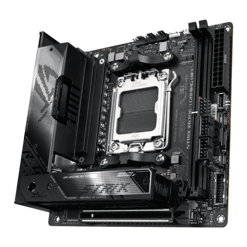 Материнская плата ASUS ROG Strix X670E-E Gaming WI-FI торговик "инфоблок"