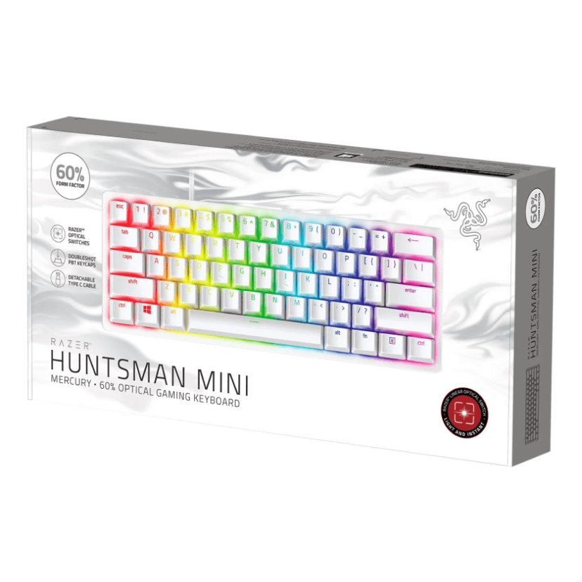 Клавиатура Razer Huntsman Mini Clicky (Белая) торговик "инфоблок"