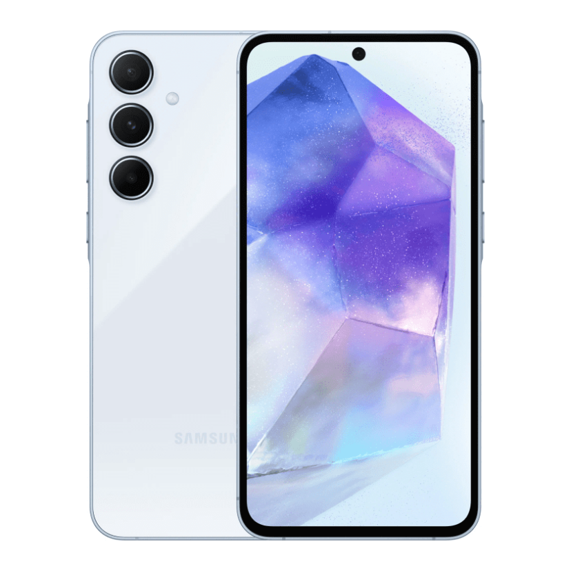 Смартфон Samsung Galaxy A55 Белый торговик "инфоблок"