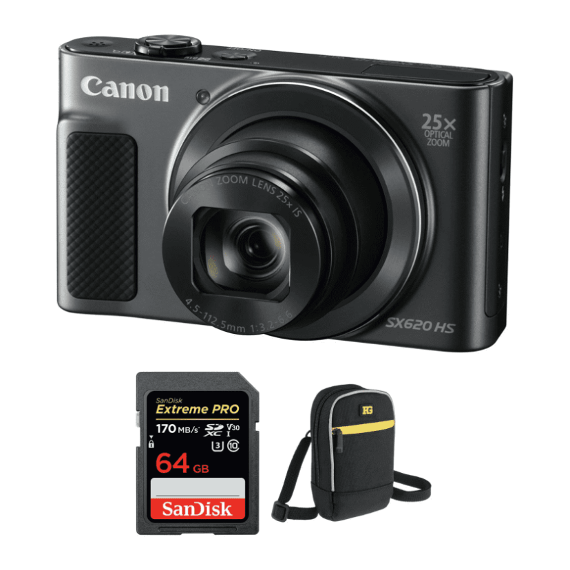 Фотоаппарат Canon PowerShot SX740 HS Черный торговик "инфоблок"